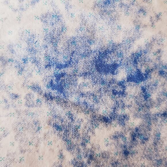 Coofandy Pink Blue Tie Dye Long Sleeve Button Up Shirt Size XXL - Picture 9 of 9